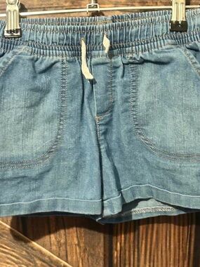 jumping beans Blue Denim Elastic Waist Shorts